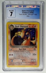 V1469: 2000: Dark Charizard: 4/82: Unlimited Edition: Team Rocket: CGC: 7: NEAR MINT: 4115219026